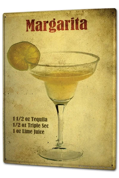 

Tin Sign Bar Party Cocktail Recipe Dry Coffee Bar Decoration Home Decor