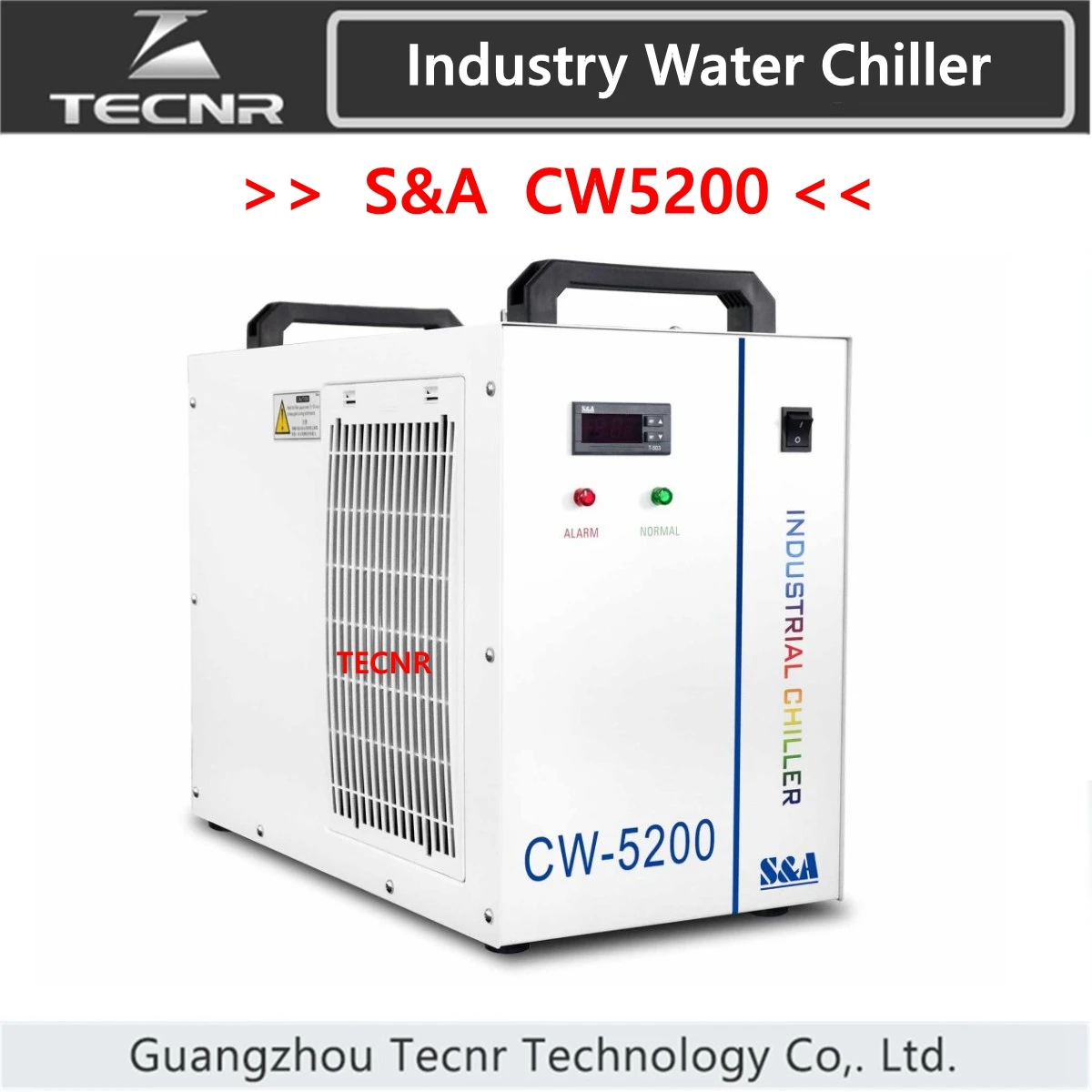 Промышленный охладитель воды S & A CW5200 CW5202 1400 Вт Охлаждающая способность для