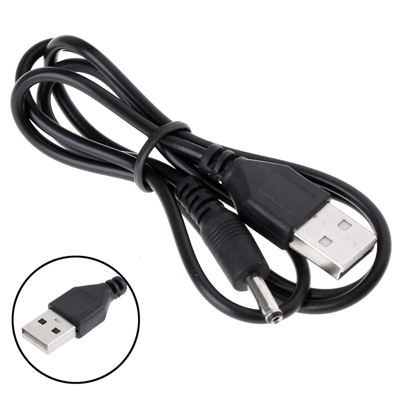 

1Pc 50cm/70cmUSB A Male to DC 3.5*1.35mm Connector Charger Power Cable Cord