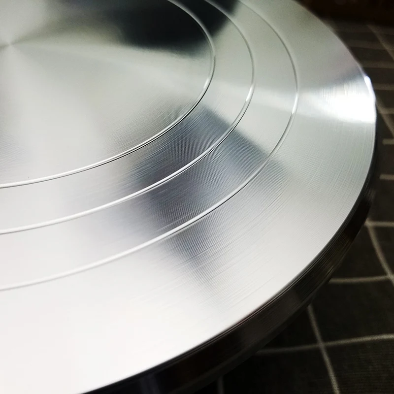 

10 inch decorating table baking tool pallet consumer and commercial cake turntable decorating turntable aluminum alloy material