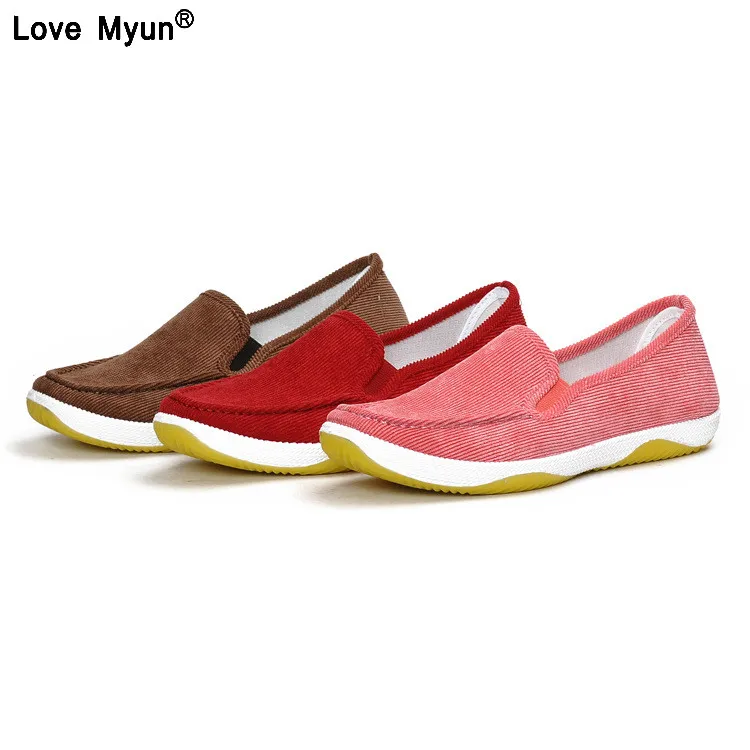 Spring Women Sneakers Flats Canvas Shoes Vulcanized Chaussure Femme Slip on Tennis Feminino Woman Espadrilles hjm89 | Обувь