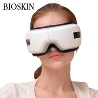 bioskin electric portable eye massager with heating air pressure vibration shiatsu massager therapy massage eye care
