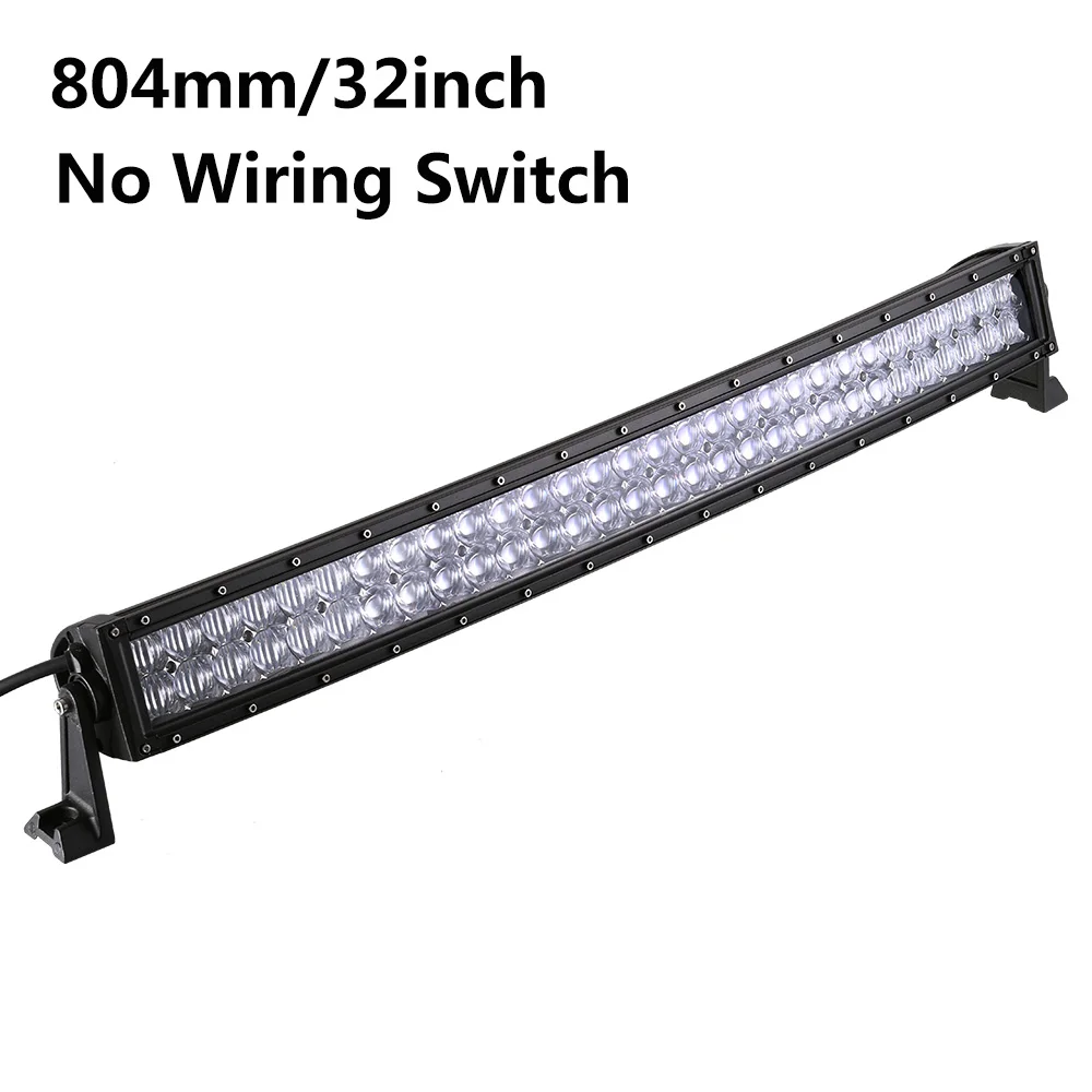 300W No Wire Kit 22-52 дюйма светодиодный светильник бар 5D светодиодный бар изогнутый СВЕТОДИОДНЫЙ рабочий светильник для Автомобиля Бар Offroad Грузовик 4x4 4WD ATV внедорожник автомобиля 12V - Цвет: 300W No Wire Kit