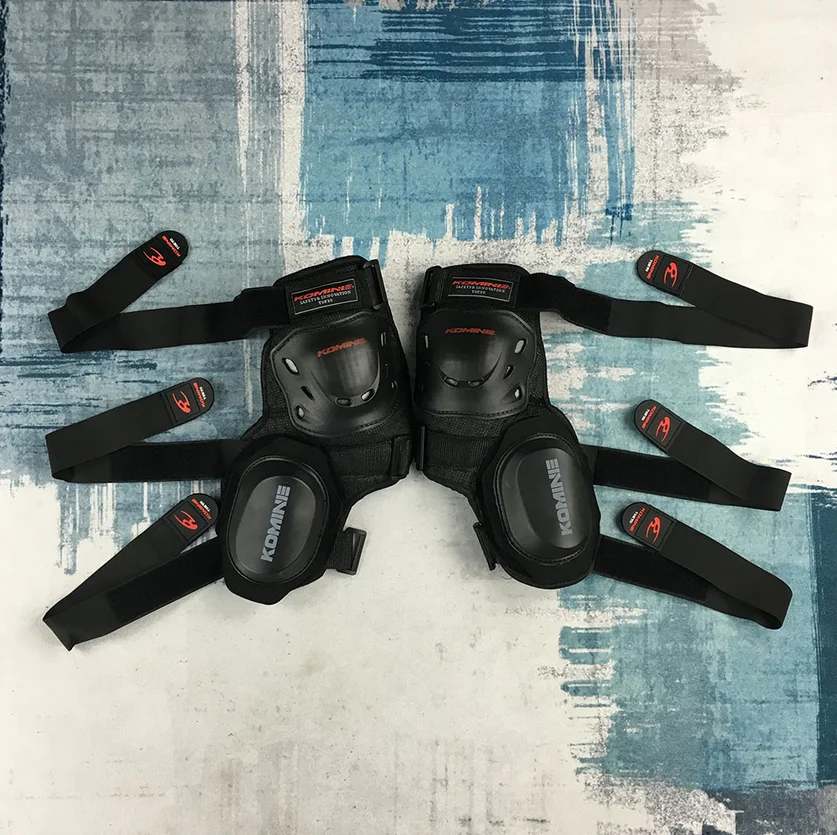 Komine Профессиональная Мужская панель для защиты колен мотоциклиста Защитная
