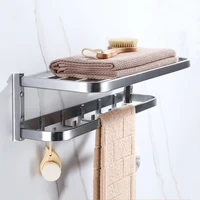 bath towel rack space aluminum towel rack bathroom towel bar wall hanging shelf hardware pendant