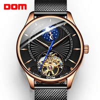 mechanical watches sport dom watch men waterproof clock mens brand luxury fashion wristwatch relogio masculino m 1260gk 1m