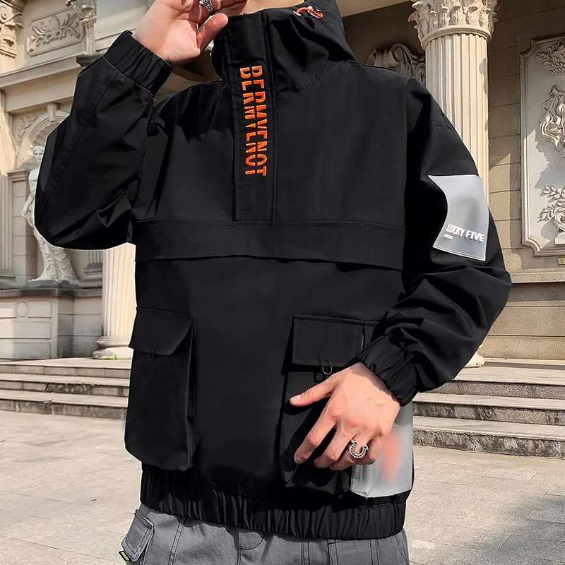 Абзац Lang Легенда Мужская ветровка мужская повседневная куртка стильная Верхняя