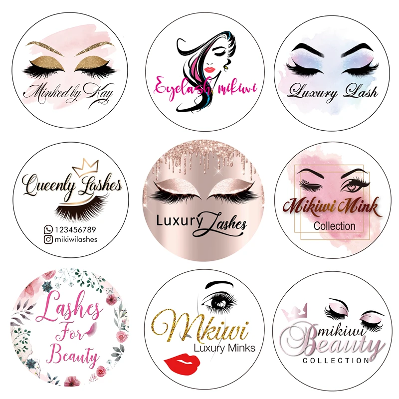 Оптовые наклейки для накладных ресниц 3D 25 мм|Накладные ресницы| |