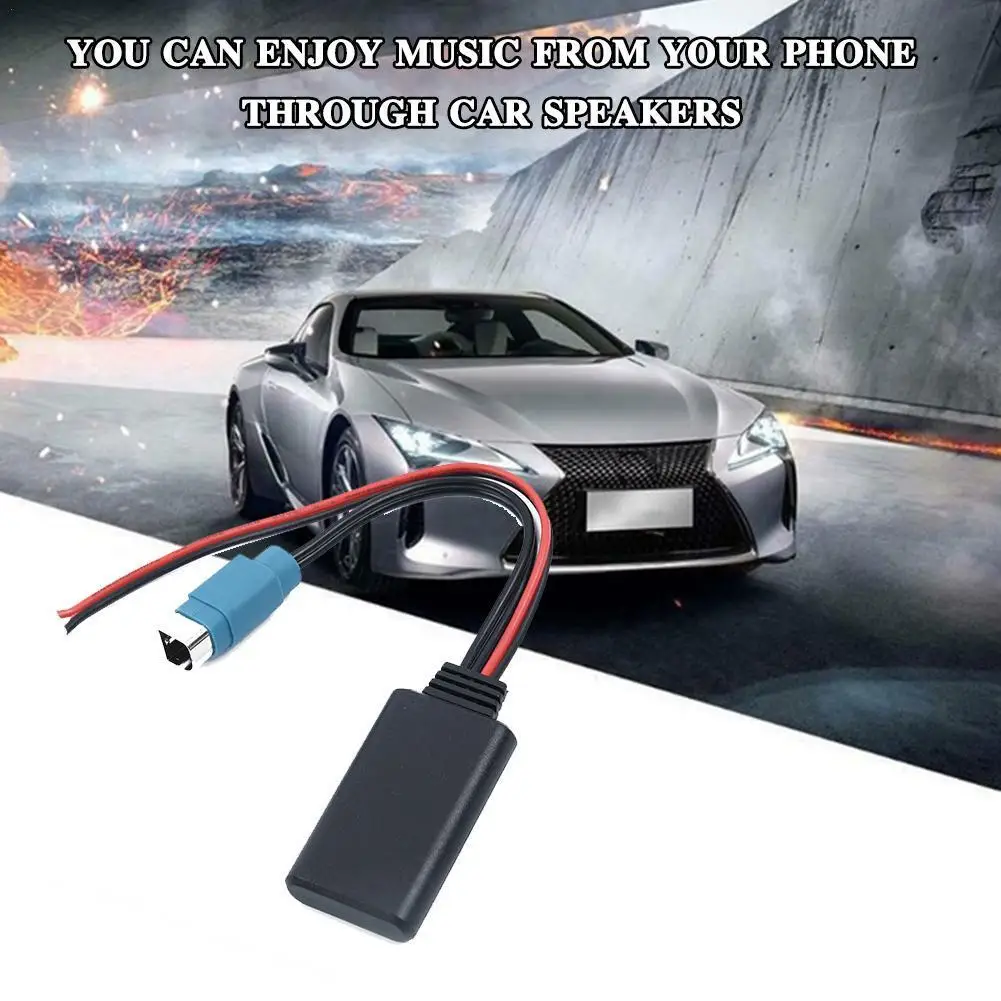 

Car Bluetooth Auxiliary Adapter Music Bluetooth AUX Wireless Stereo AUX For 123E101E102E Wireless Audio 117J305S Audio 105E D5S3