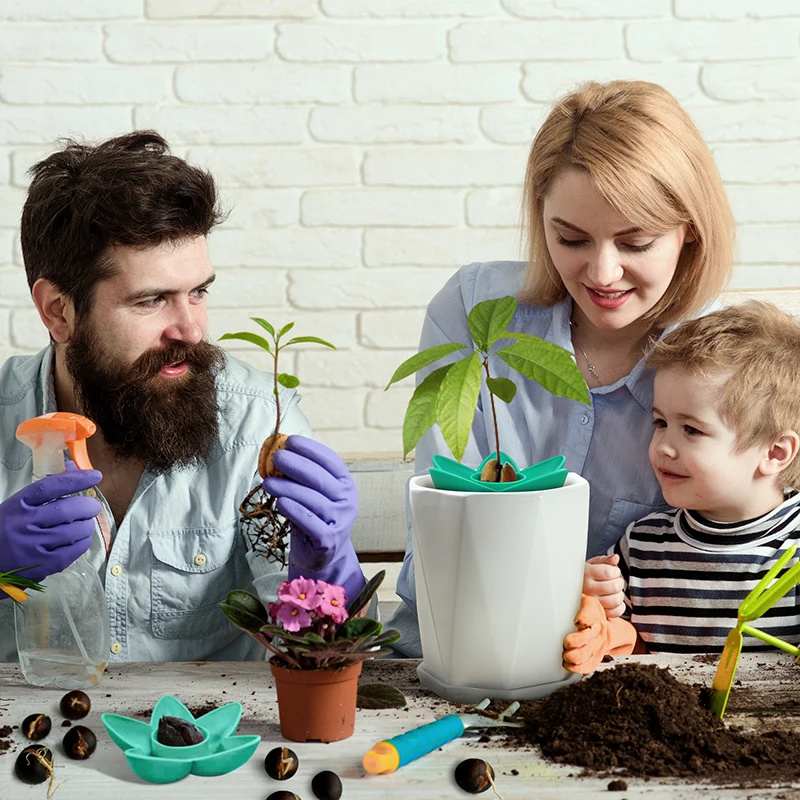 Посадочная чаша с авокадо горшки для детской комнаты подносы садоводства