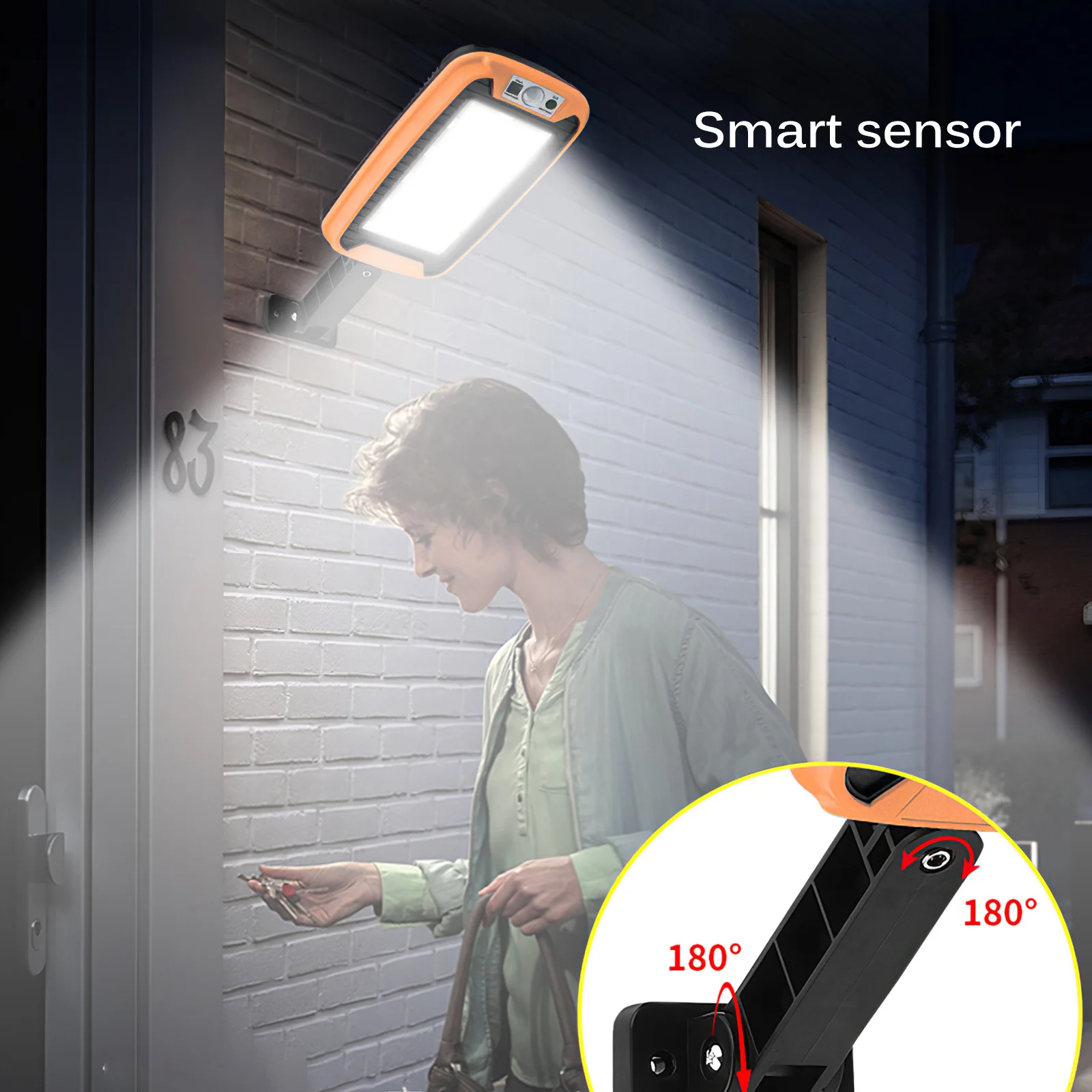

LED Solar Lamp Path Stair Outdoor Waterproof Wall Light Garden Landscape Step Stair Deck Lights Balcony Fence Solar Light