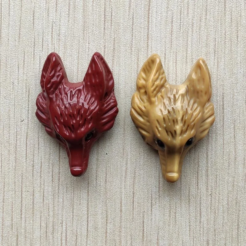 Оптовая продажа 2 шт./лот 2020 новый модный натуральный желток резные подвески в