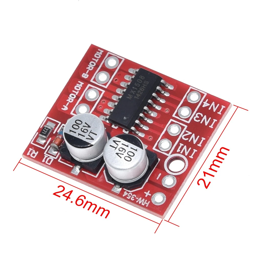 TZT 5A 2 way DC драйвер двигателя Модуль pwm скорость двойной h-мост шаговый L298N L9110