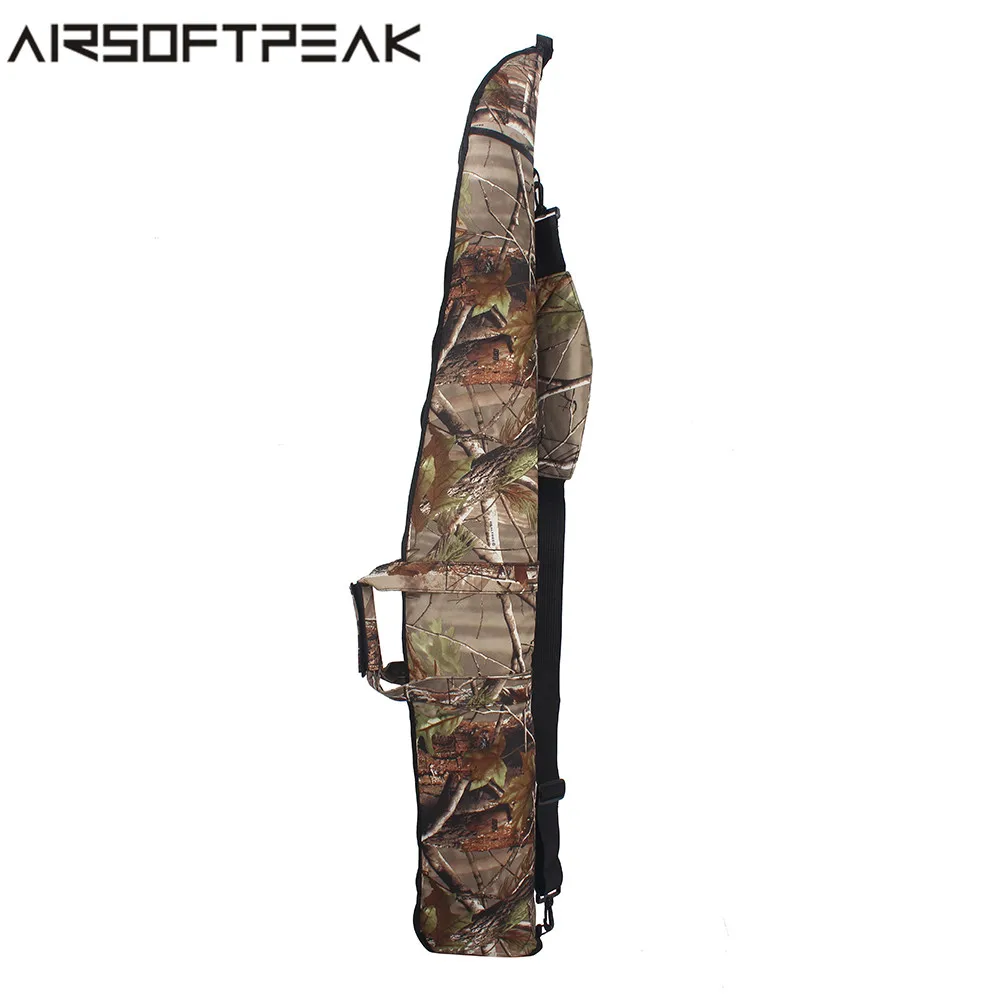 130 см чехол для тактической винтовки 600D Ткань Оксфорд Camo для охотничьего ружья в стиле милитари Чехол плечевой ремень Скрытая кобура Сумка для принадлежностей чехол для ружья сумка для охотывоенное дело военное де