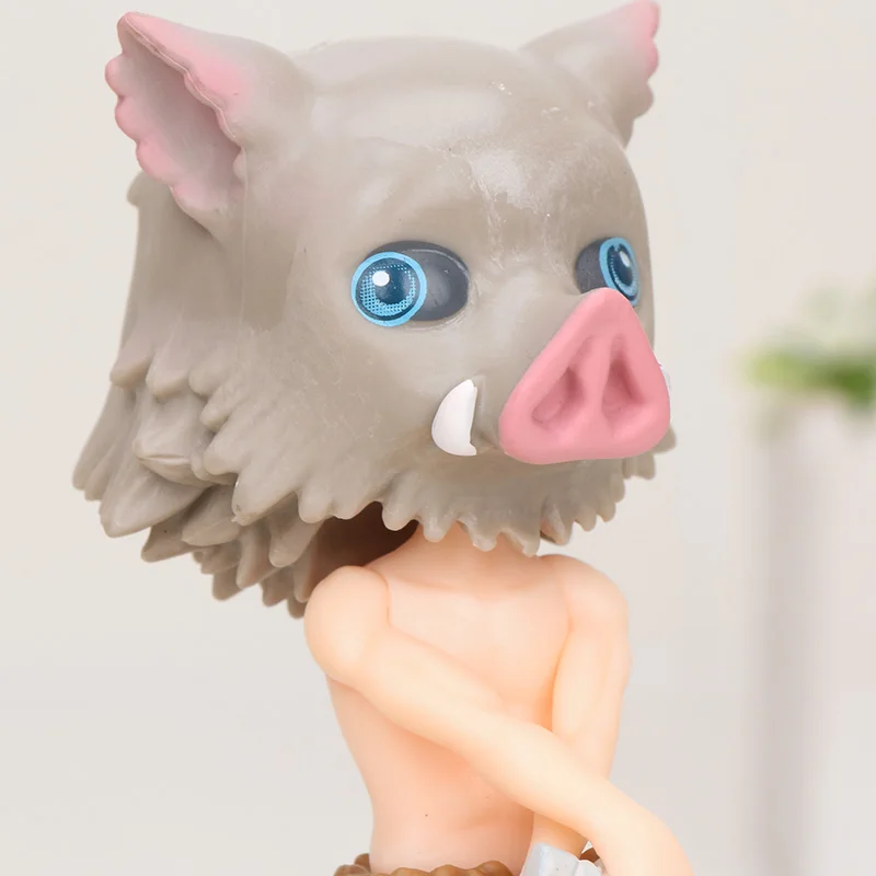 Q Posket маленькая игрушка Vol.2 игрушечная фигурка уничтожителя демонов Kimetsu No Yaiba Inosuke