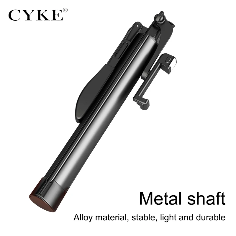 

CYKE 2020 new 3 in 1 Wireless Bluetooth Selfie-Stick Extendable Handheld monopod foldable tripod for IOS android