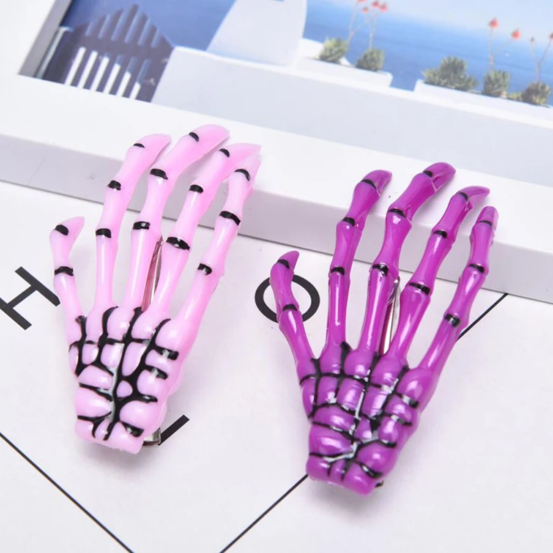 1 шт в лоте красивые Хэллоуин заколка для волос Готическая обувь стиле панк В