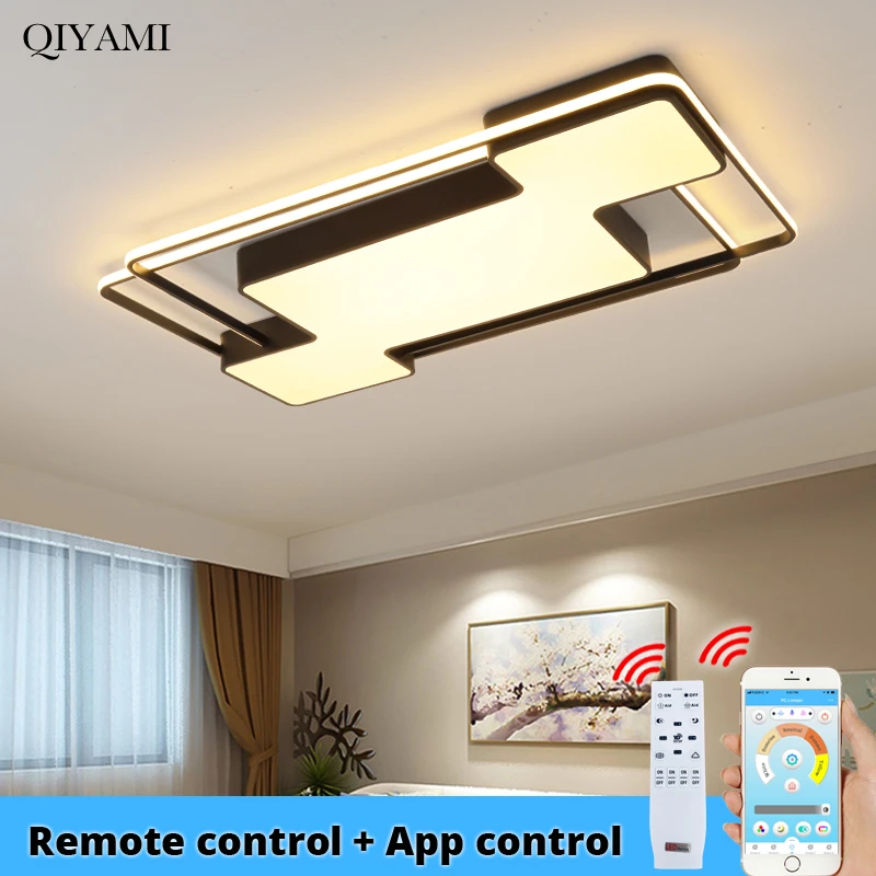 Новый дизайн современный светодиодный прямоугольник потолочные светильники для