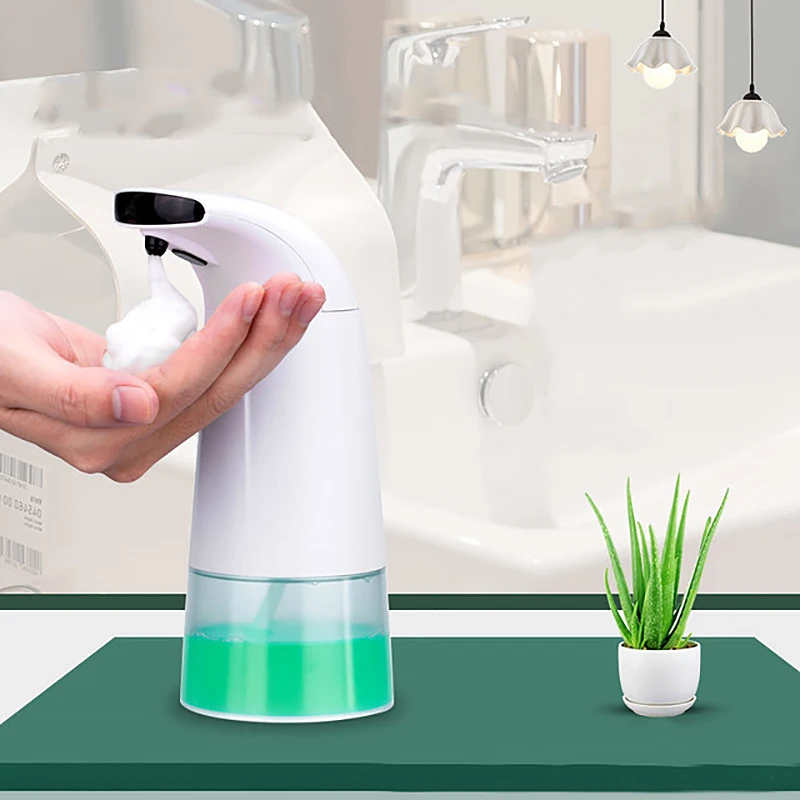 

Auto-Sensing Foam Soap Dispenser Machine For Bathroom Intelligent Sensing Replaceable Portable Automatic Liquid Washing Tools