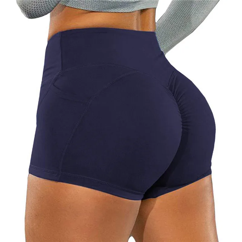 

2021 Workout Fitness Shorts Seamless Biker Scanties Women High Waist Female Clothing Push Up Breechcloth Elasticity Breathable