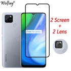 Закаленное стекло с полным покрытием для Oppo Realme V3, Защитная пленка для экрана Oppo Realme V3, стекло для камеры Oppo Realme V3 6,5 дюйма