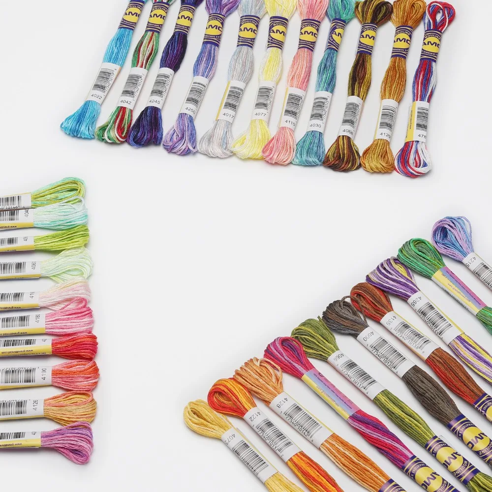 Нитка для вышивки из хлопка 6 нитей 8 метров в зависимости от цвета 30 DMC 3