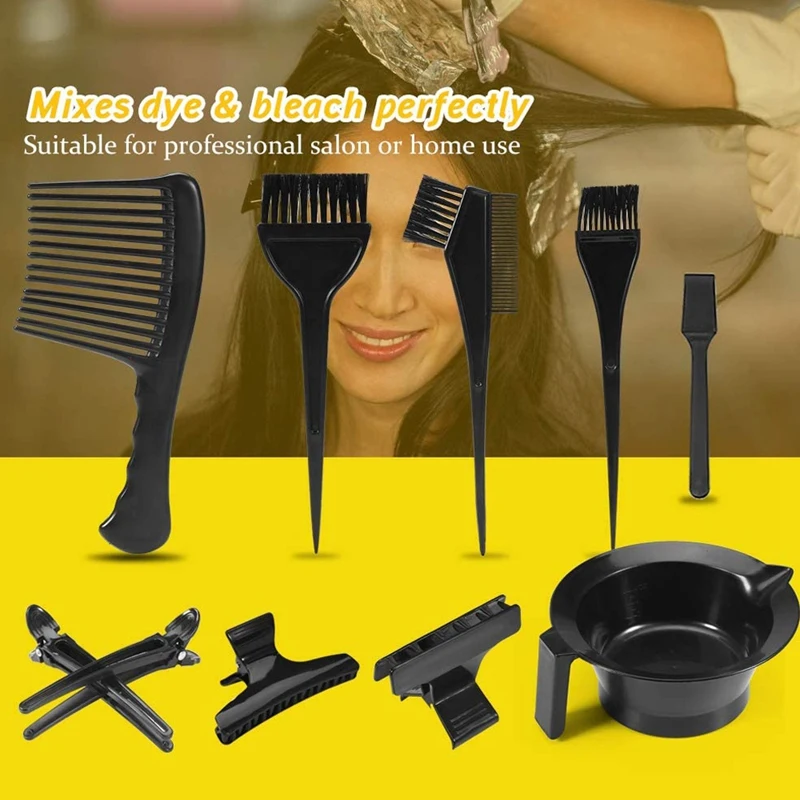 23 шт./компл. инструмент для окрашивания волос Набор чаша смешивания красок