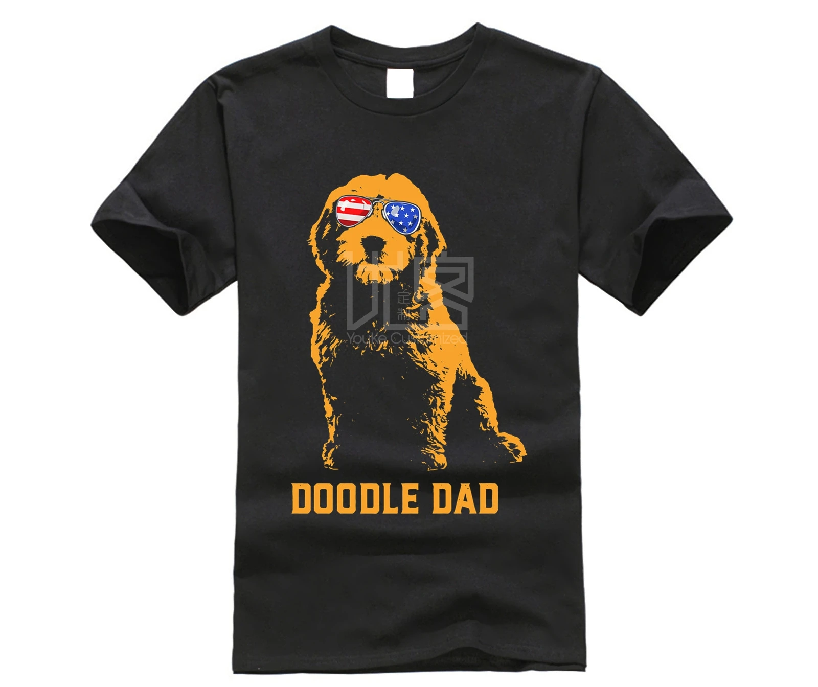 Брендовая мужская рубашка Мужская винтажная футболка с надписью s Doodle Dad | одежда