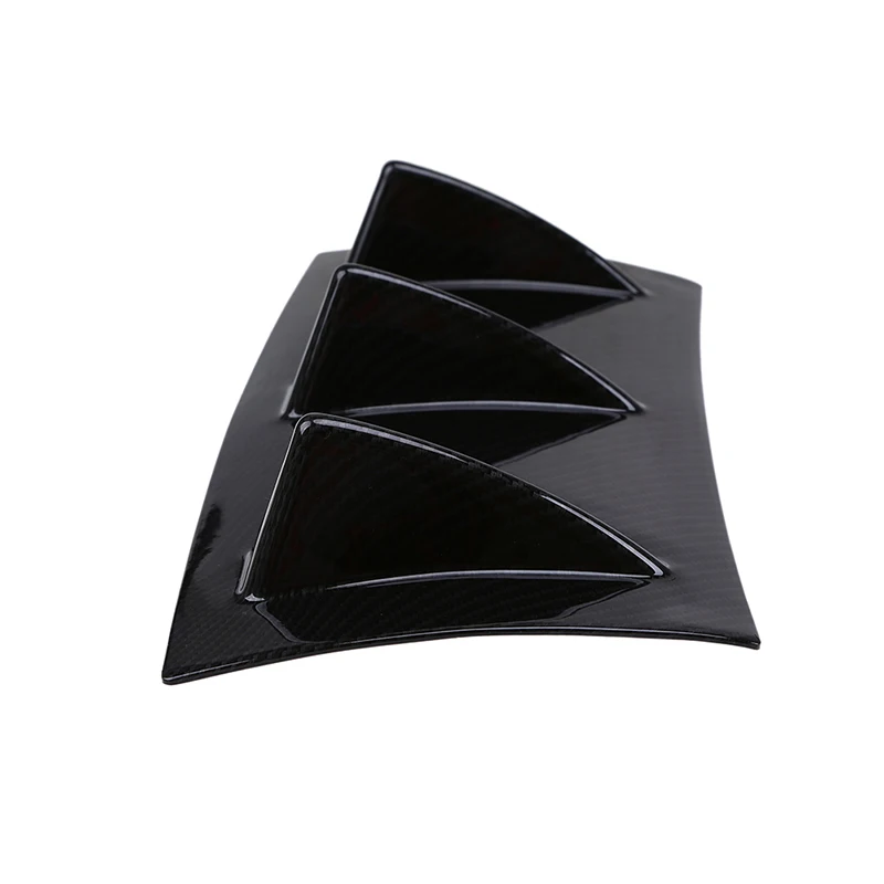 Автомобильный нижний спойлер POSSBAY стильный задний бампер из углеродного волокна