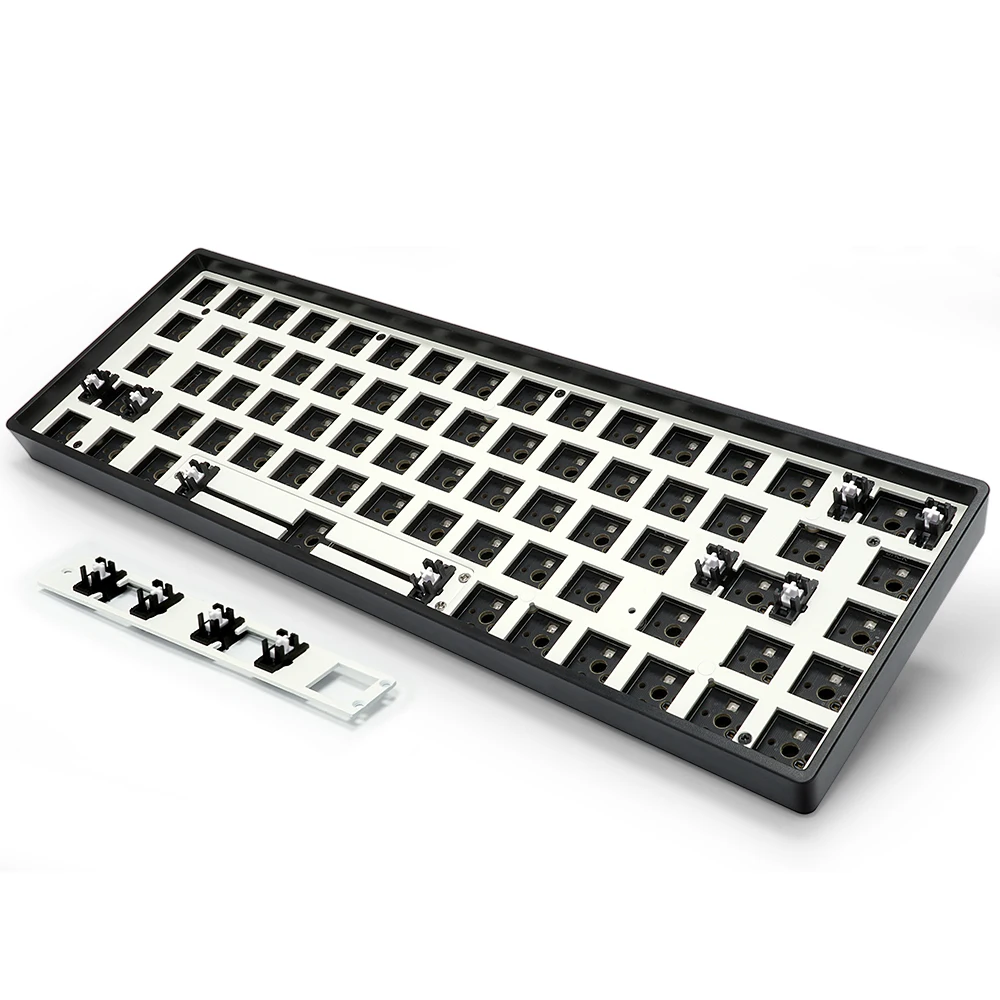 GK68 GK68x GK68xs RGB Горячая замена программируемого Bluetooth проводной чехол печатная