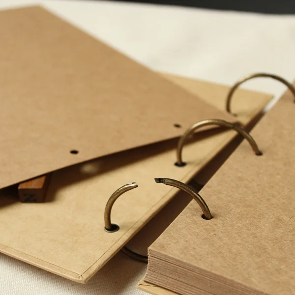 Ретро альбом из крафт бумаги для путешествий ручная Сделай Сам паста Детские