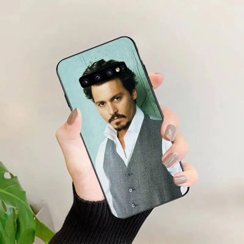 

MaiYaCa johnny depp Phone Case for Samsung S5 6 7 edge 8 9 10 20 plus lite case