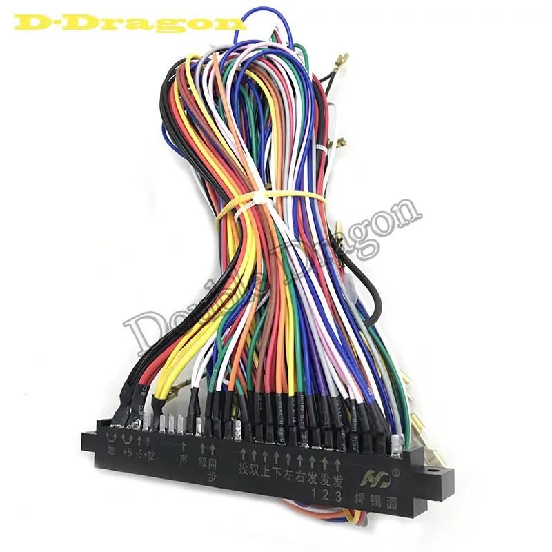 28Pin Аркада JAMMA провода жгута 5/12V проводки для ящик Пандоры 5 коробкой Пандора