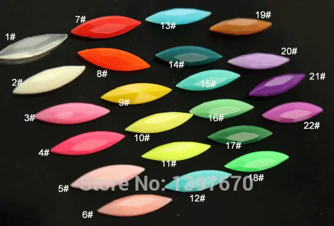 50 шт. бусины для ювелирных изделий 4 х15 мм|point back|stone acryliccandy stones |