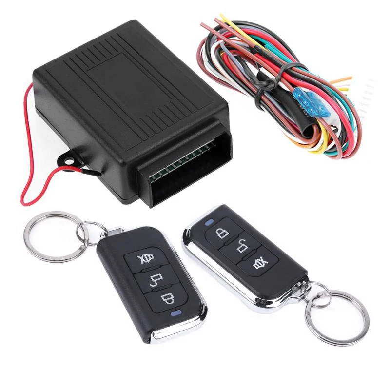 

12V Universal Car Alarm Systems Remote Central Kit Door Lock Vehicle Keyless Entry System Central Locking With Remote Control