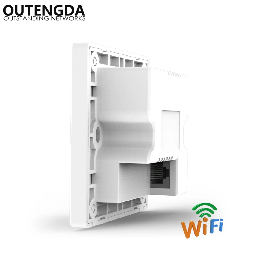 802.11ac 2.4GHz 5G In Wall Wireless AP 750M Wi-Fi Access Point 86 Socket Wifi Router Repeater |