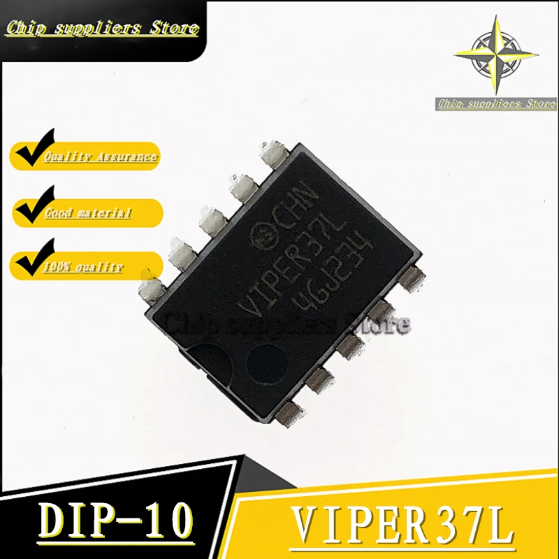 2 шт.-20 шт. // VIPER37L DIP-10 DIP10 автономный преобразователь IC Nwe тонкие материалы 100%