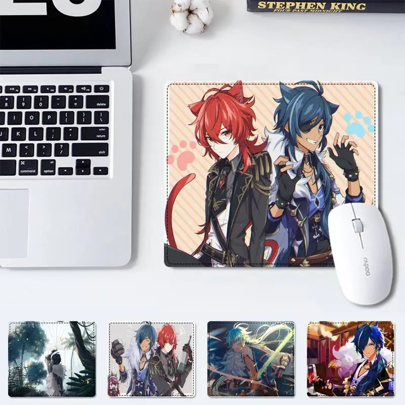 

2020 Genshin Kaeya Mouse Mat mouse non-slip pad player pad small size rubber Gaming mouse Pad office Desk Mat