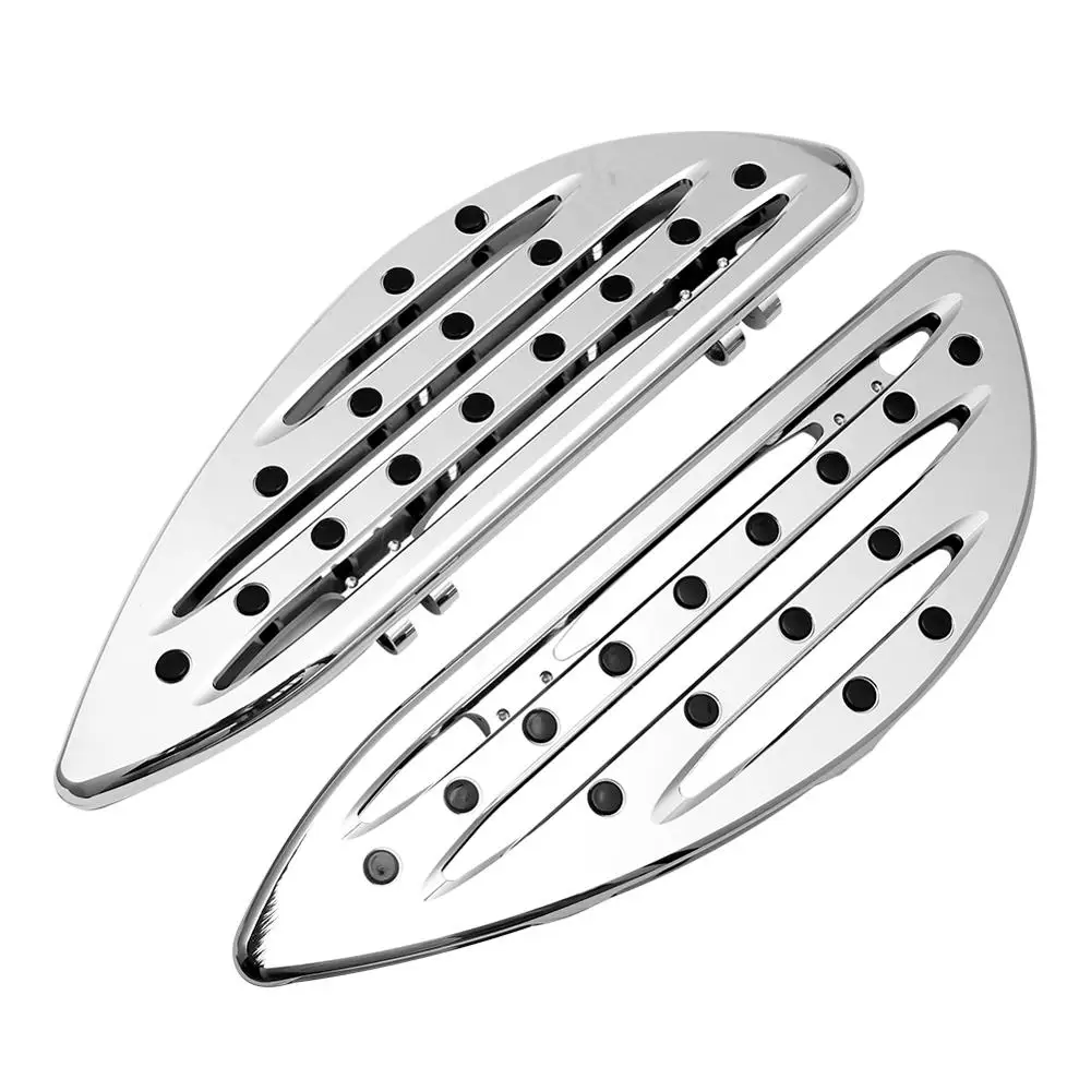 Хромированные передние водительские доски для мотоцикла ретро растягивающиеся