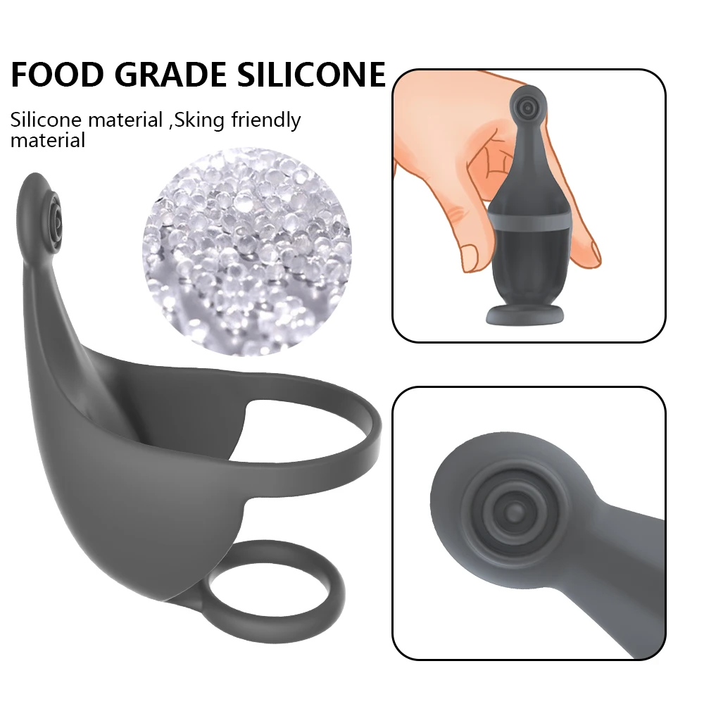 Анальный вибратор с управлением через приложение по Bluetooth Мужской мастурбатор