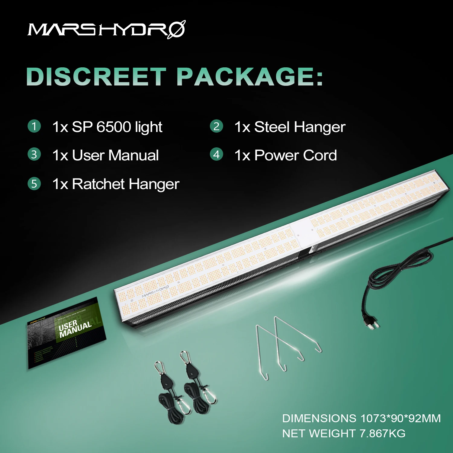 Новое поступление! Mars Hydro SP 6500 LED Grow Light Samsung LM301B светодиодных чипов комнатные
