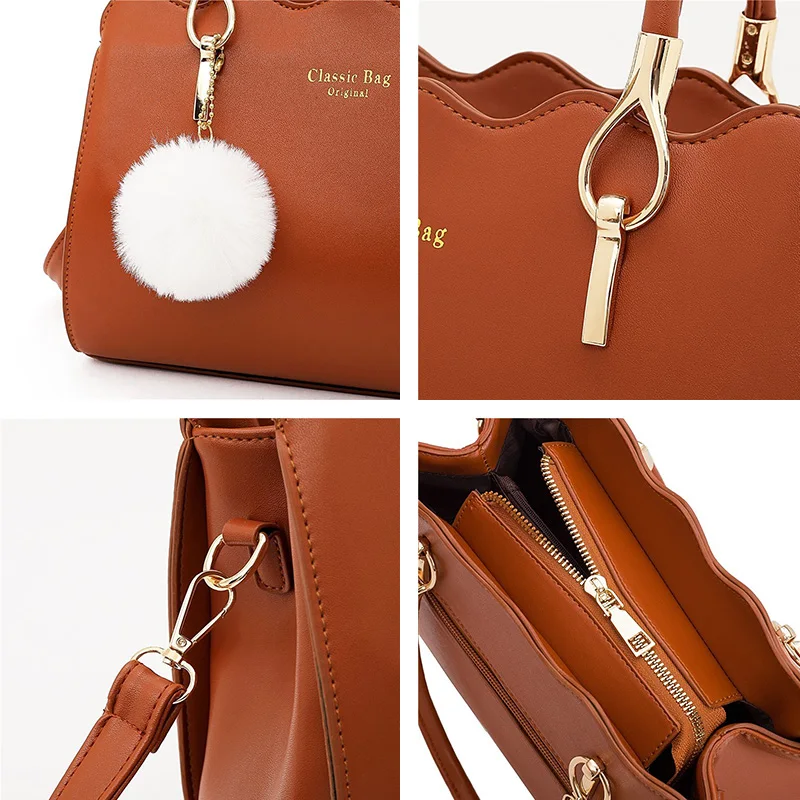 

2020 New Boston Shoulder Bag Women Leather Long Handbags Female Crossbody Messenger Bag Bolsa Sac Fashion Ladies Small Tote