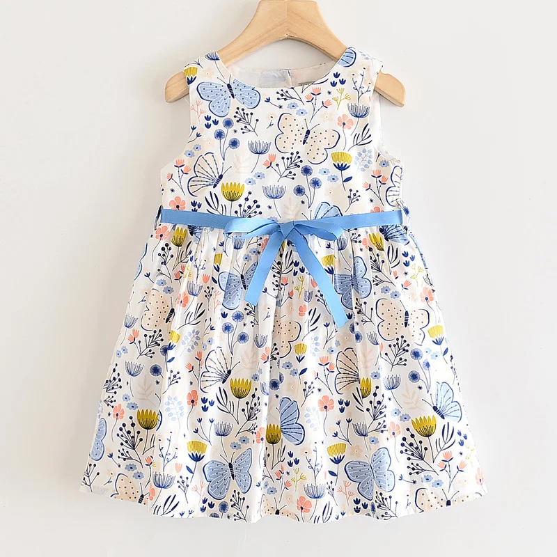 Платья для девочек LOVE DD &amp MM новая детская одежда 2020 милое платье-жилет без