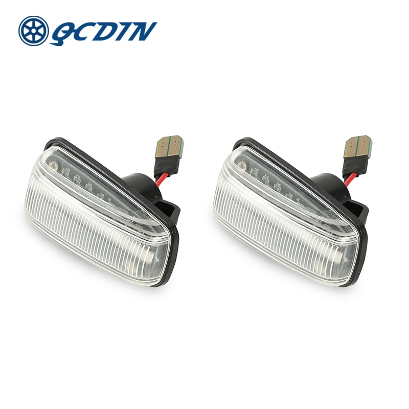 QCDIN для Peugeot 106 II 306 406 806 без ошибок янтарный цвет фонарь поворотника Citroen Berlingo