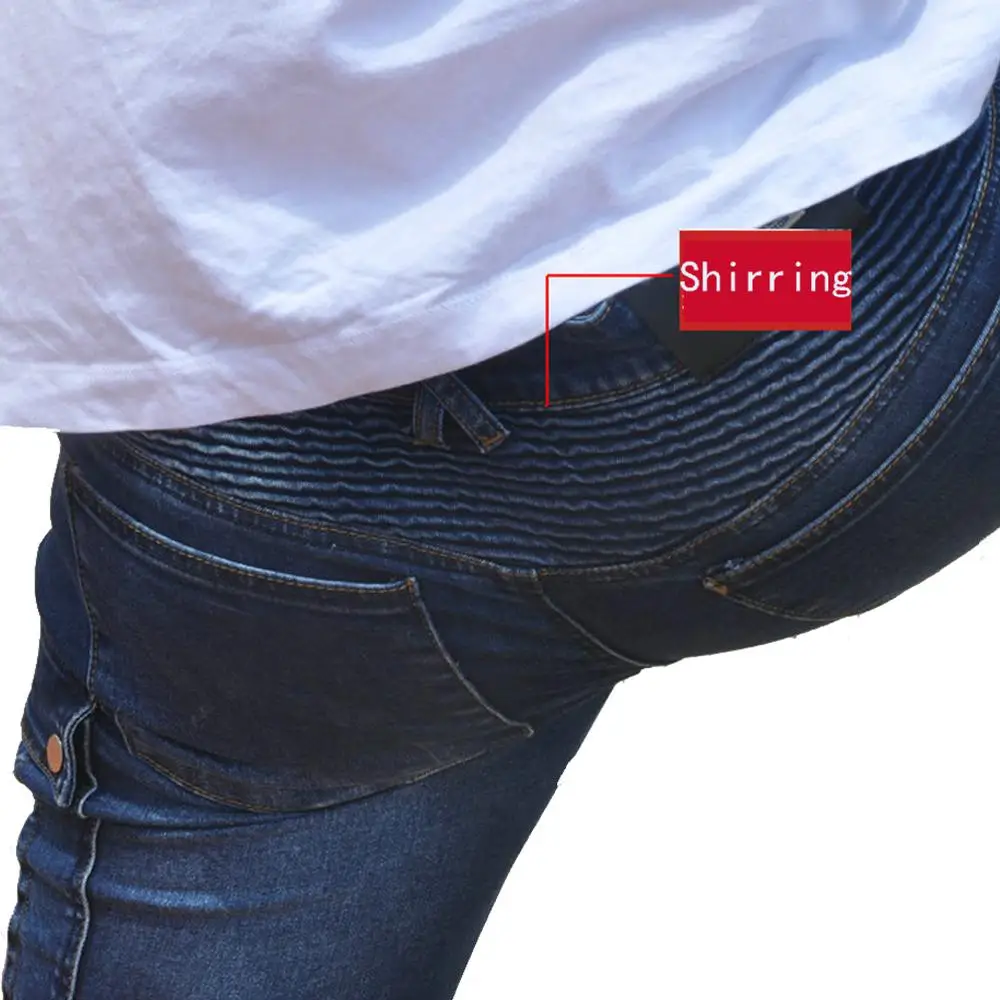 Мотоциклетные джинсы для езды противоударные гоночные штаны мотокросса с