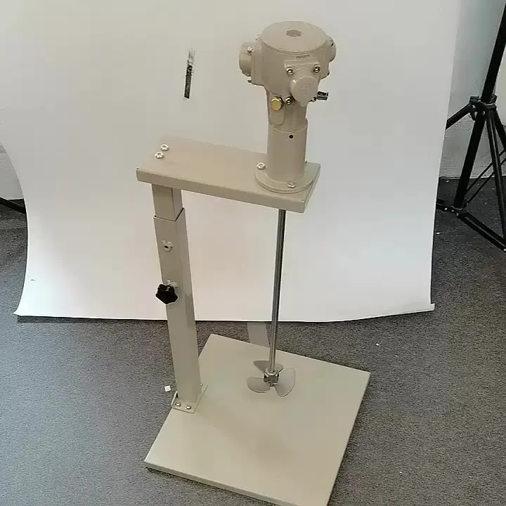 

5 Gallon Pneumatic Agitator Stirrer Machine Paint Mixer 20Liter Dispersion Capacity Hand Manual Lift
