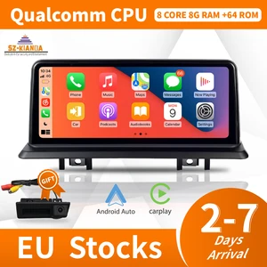 Автомобильный GPS-навигатор для BMW 1 серии 120i E81 E82 E87 E88, 10,25 дюйма, Android 11, 8 ГБ ОЗУ, 64 Гб ПЗУ, 8-ядерный процессор Idrive, автомобильное радио, мультимедиа