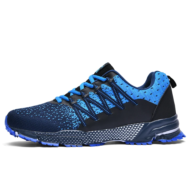 

New 2021 Men Running Shoes Breathable Outdoor Sports Shoes Lightweight Sneakers for Men Comfortable Athletic Training Footwear