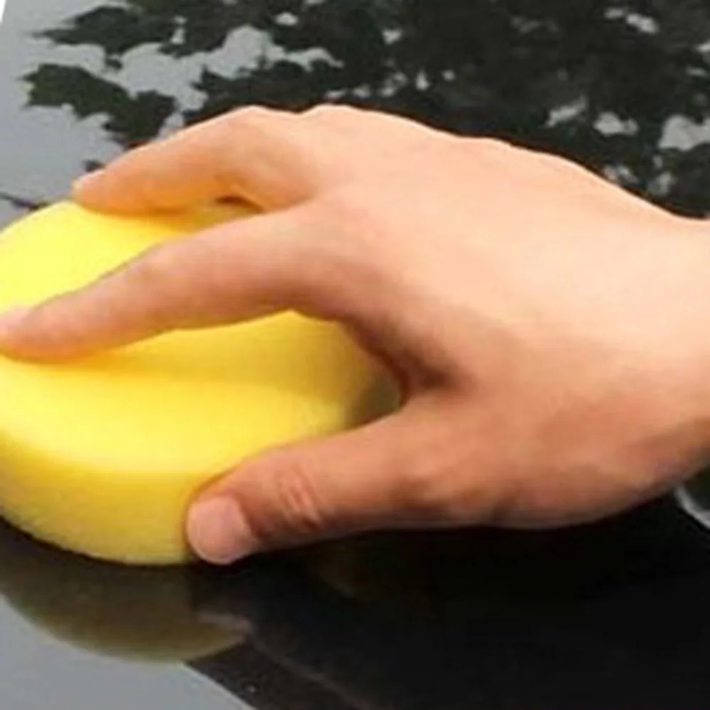 12 шт. воск губки круглый машины полироль для автомобиля губка автомобильный