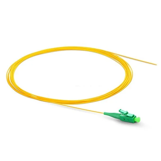 1m LC/UPC LC APC Pigtail Simplex 9/125 Single Mode FTTH Cable LC/UPC LC APC Fiber Optic Pigtail LC Connector fibra optica